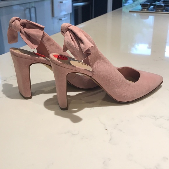 Pink Suede Sling-backs/ NWT - Picture 4 of 4